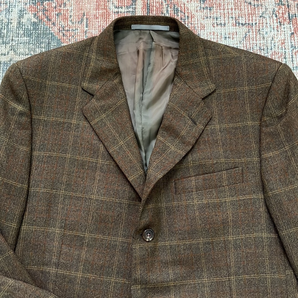 Neumann Marcus Hickey Freeman Wool Cashmere Blend Blazer Sport Coat - Picture 2 of 10